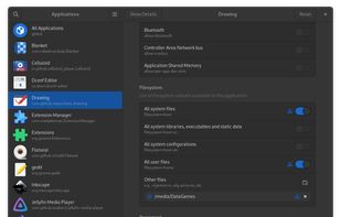 Dark theme. And allow access to "Other files" or folders.