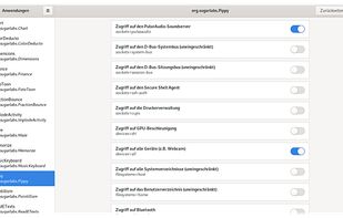 Flatseal screenshot 3