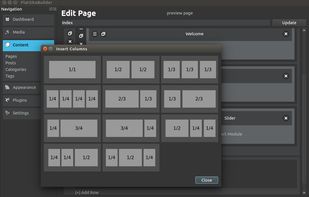 FlatSiteBuilder screenshot 1