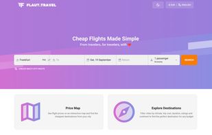 Homepage, light theme