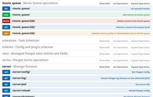 FlexGet screenshot 1