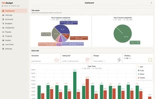 FlexiBudget screenshot 2