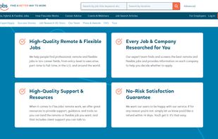 Flexjobs screenshot 1