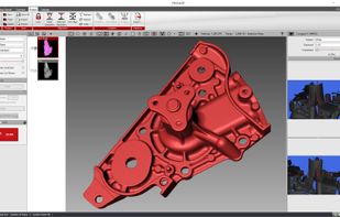 FlexScan3D captures clean raw 3D scans right at the data acquisition stage. With less post-processing work and a fast data acquisition speed of approximately 1 second per scan, complete the 3D scanning portion of your project in the quickest time.
