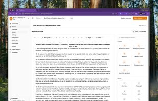 Waiver Builder