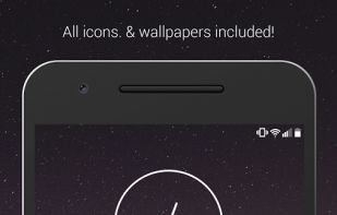 Flight Lite - Minimalist Icons screenshot 1