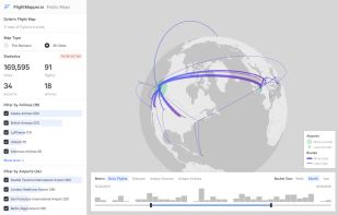 Flightmapper.io screenshot 2