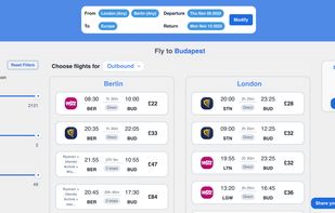 Flights to destination