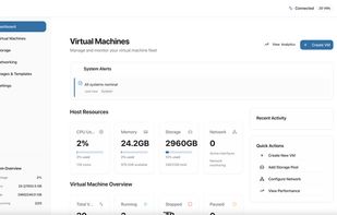 Flint KVM Management screenshot 1