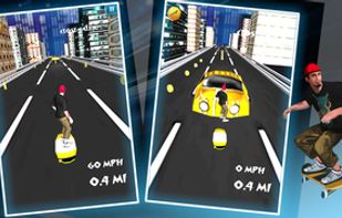 Flipkick Skate Grind Stunts 3D  on Iphone(3)