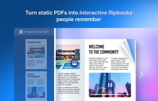 Turn static PDFs into interactive flipbooks people remember