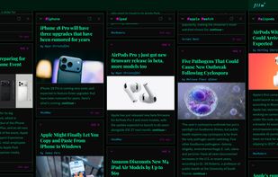 Code Mode, 5-Column Layout, Tech Releases