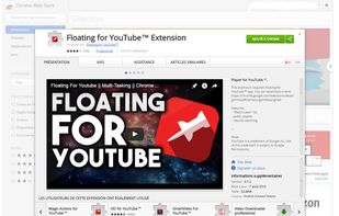 Floating for YouTube™ Extension screenshot 1