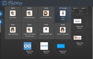 FLOOR PLAN on FLOOR- customizable
