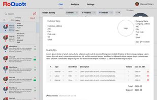 FloQuote screenshot 1