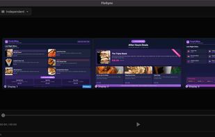 Schedule content for different times and days.