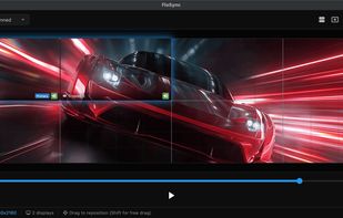 Create large video walls using networked PCs or Macs.