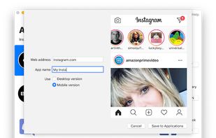 Create your own apps based on almost any web page