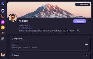 Browse spaces and verify reputation using web-of-trust.