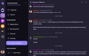 Embed polls, events, threads, classifieds, goals and more in chat.