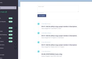 Share your progress and process with your audience. Build excitement and loyalty around your work.