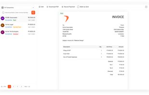 Billing and Invoicing for Billable & Billable hours