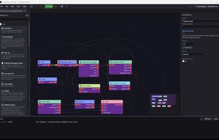 Complete single-player game bot (Clicker Heroes) built from blocks