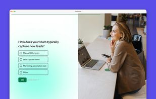 A conversational form as seen by respondents