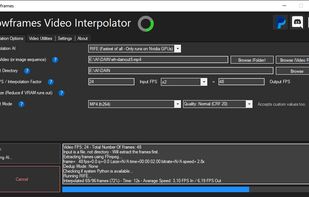 Flowframes screenshot 2
