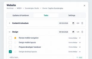 FlowGrid Time Tracking & Planning screenshot 1