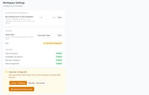 FlowGrid Time Tracking screenshot 1