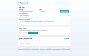 Dashboard - Use Case Flow Passed