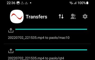 Android: transfers