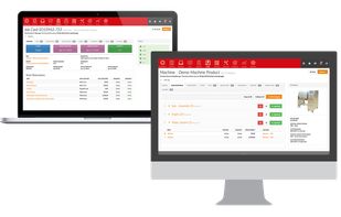 Flowlens Manufacturing software provides Job Cards, time tracking, back-flushing, subassemblies and more.