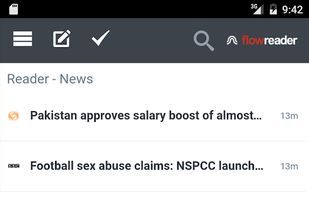 FlowReader screenshot 2