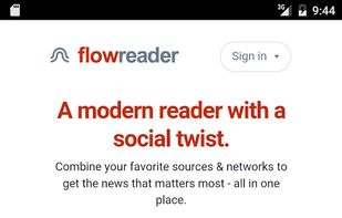 FlowReader screenshot 1