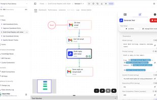 Sample flow in FlowRunner