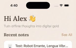 FlowState Notes screenshot 1