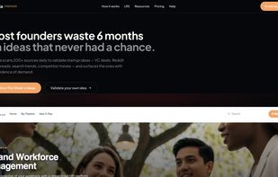 Landing page