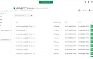FluentPro Backup interface