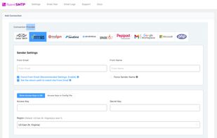 FluentSMTP screenshot 2