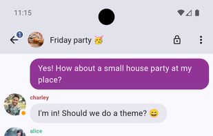 FluffyChat screenshot 1