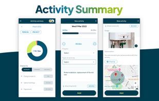 Allow employees to log their activities.