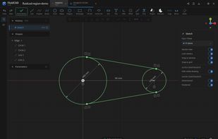 FluidCAD screenshot 1