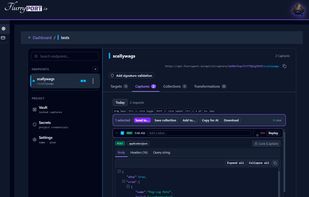 Inspect webhooks