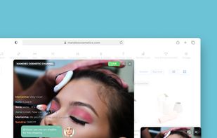 Live show widget player