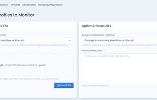 Upload csv or copy and paste