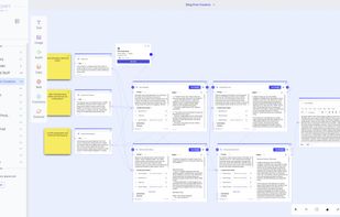 An example of one of the templates in the system