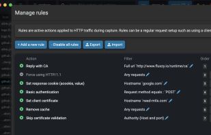 Alteration directives can be managed through UI