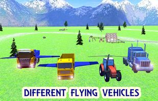 Flying Truck Flight Driving screenshot 2